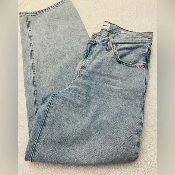 DENIM FORUM THE 90S DANNY HI-RISE BAGGY JEANS SIZE 25 - Picture 7 of 10